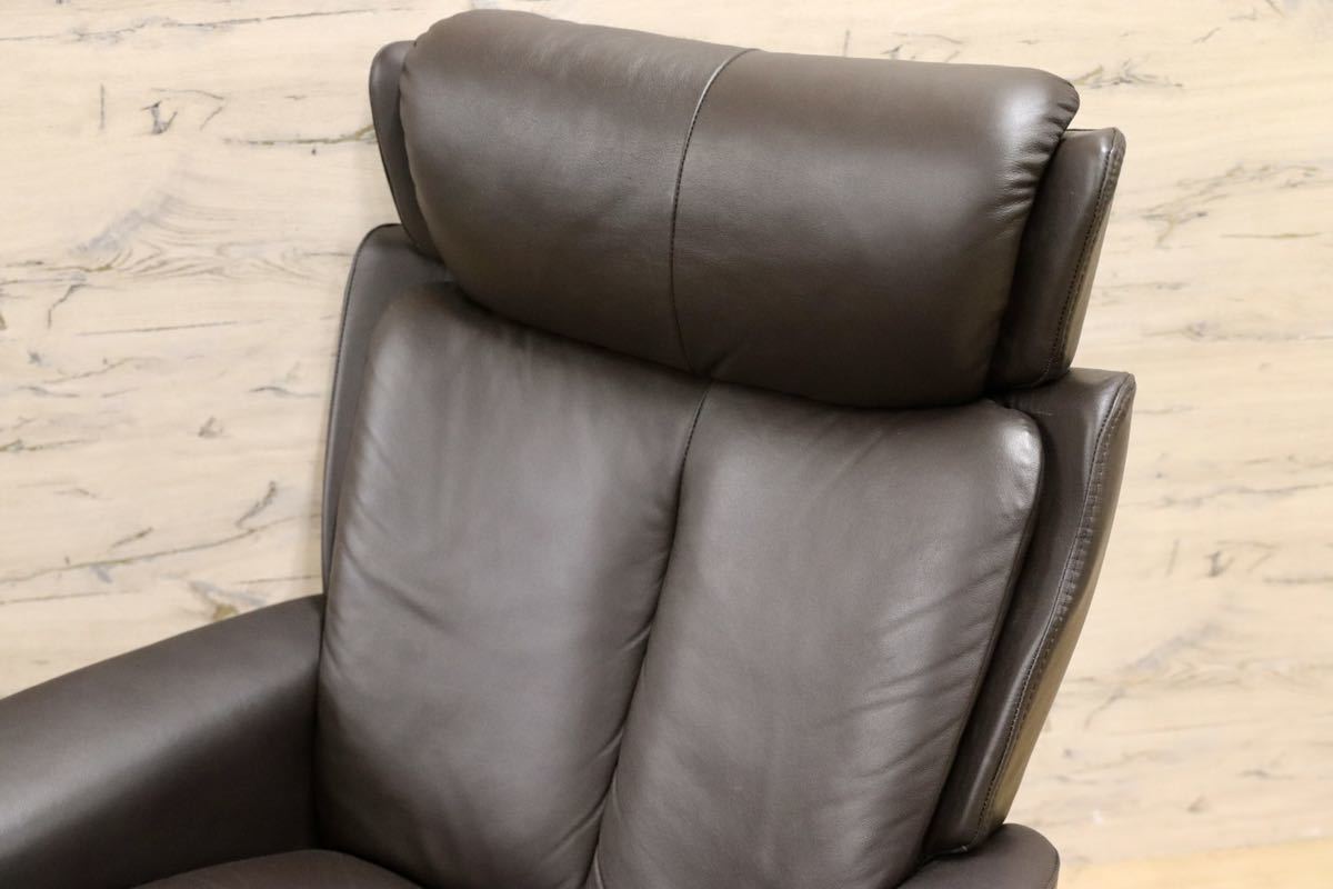 GMFN186B○EKORNES / エコーネス Magic マジック M ストレスレス パーソナルチェア 総革 北欧 ノルウェー 定価約53万 展示品