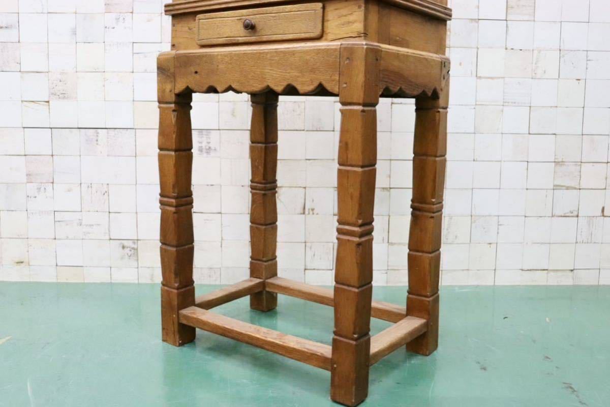 GMFH355○フランス製 タバコキャビネット アンティーク キャビネット 店舗什器 収納家具 無垢材 カントリー クラシック 定価約40万 展示品