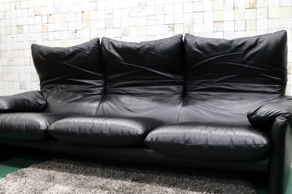 GMFK728○Cassina / カッシーナ 675 MARALUNGA マラルンガ 3人掛け ...