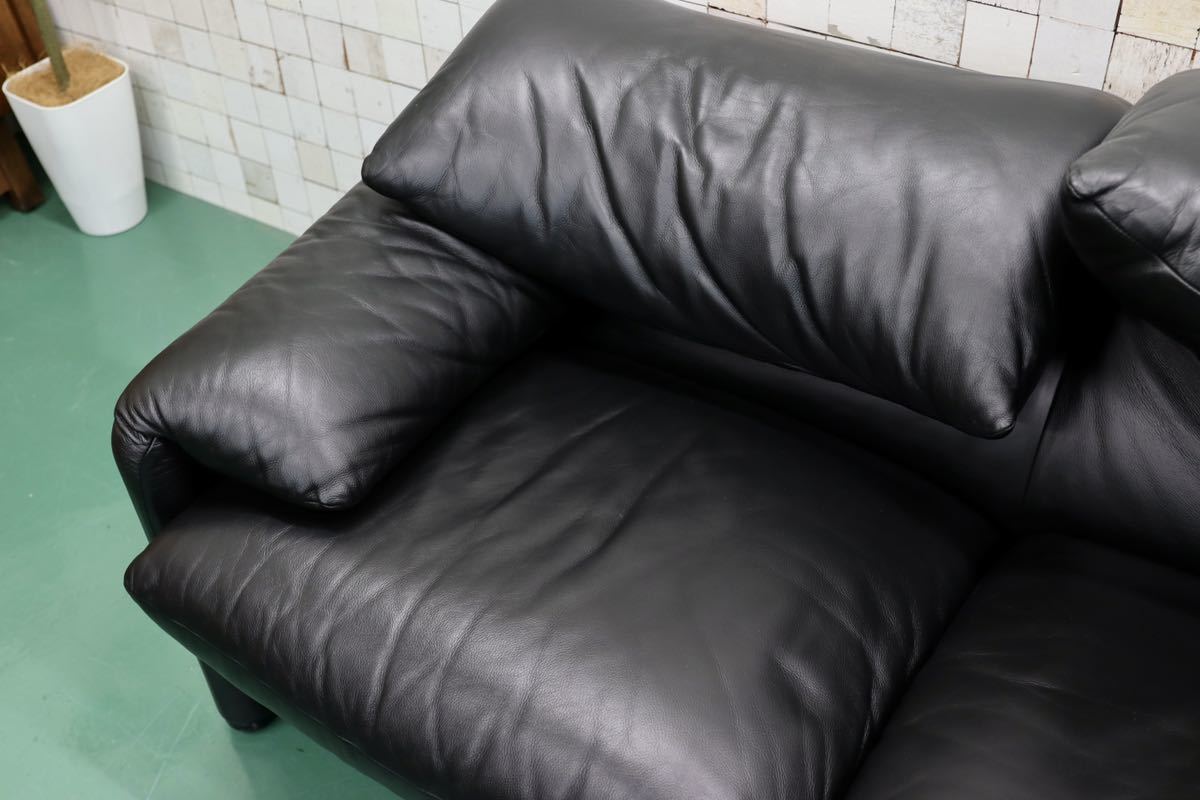 Cassina カッシーナ マラルンガ 本革 3人掛け 約180万円 3P - トリプル 