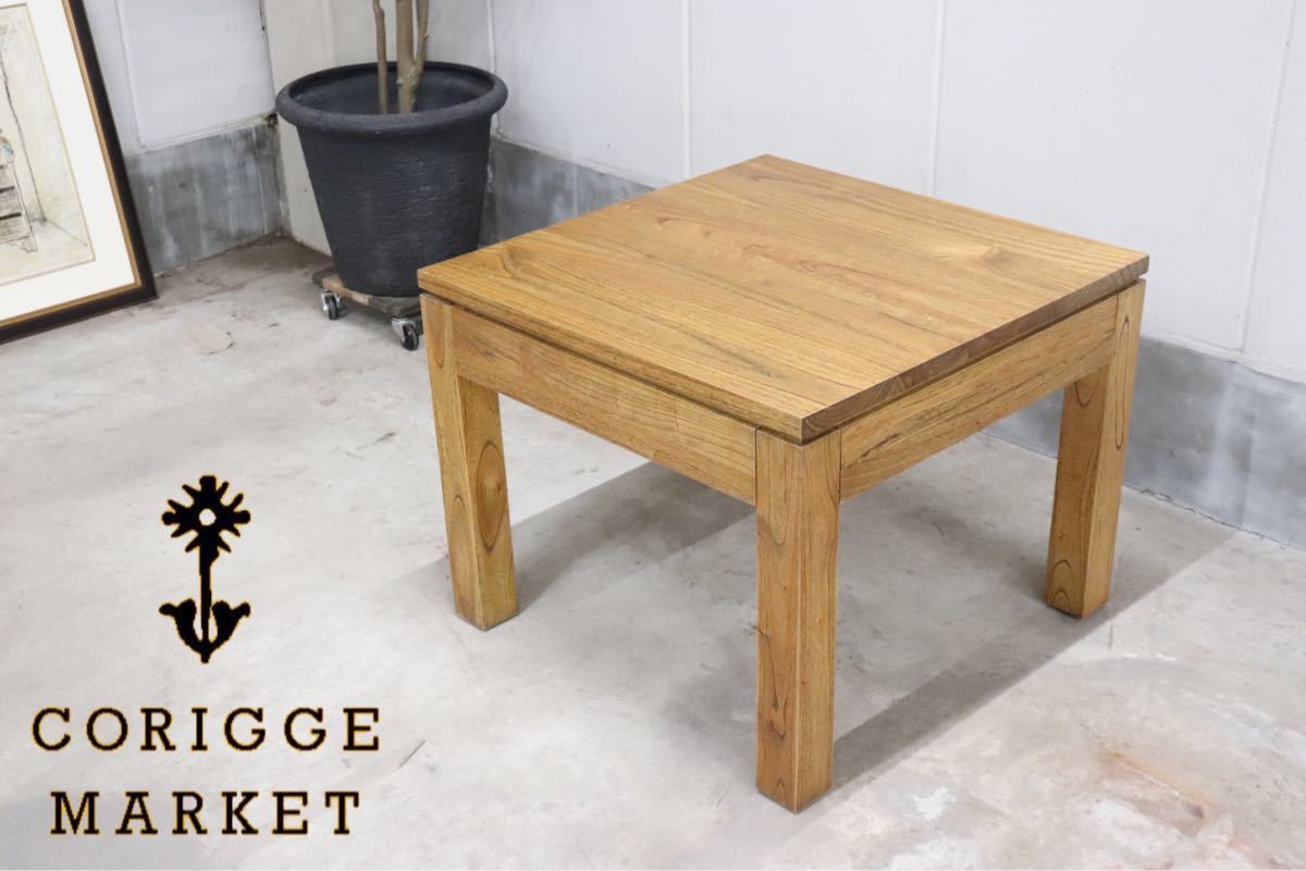 CORIGGE MARKET ○ サイドテーブル コーヒーテーブル アジアン スタイル 古木 テーブル 展示品 gmct115 B