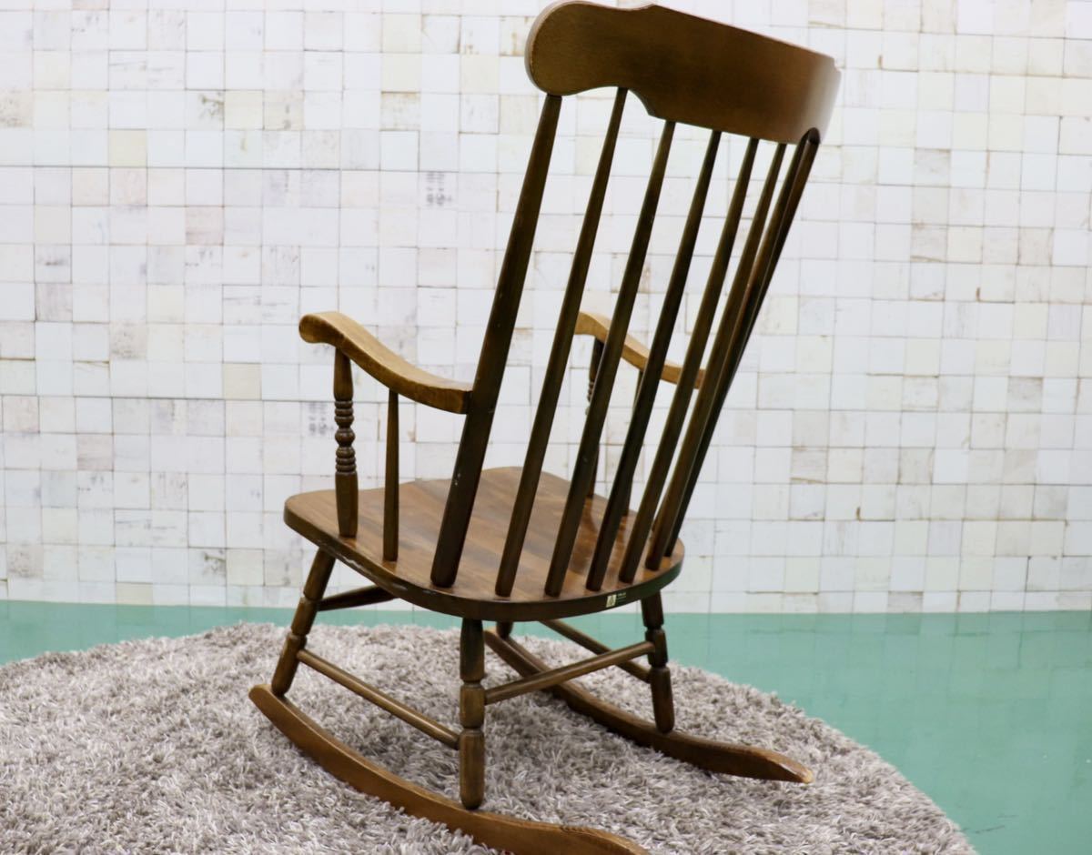 昭和レトロ 飛騨の家具 ヒダダイネット ウインザーチェア 木製椅子 